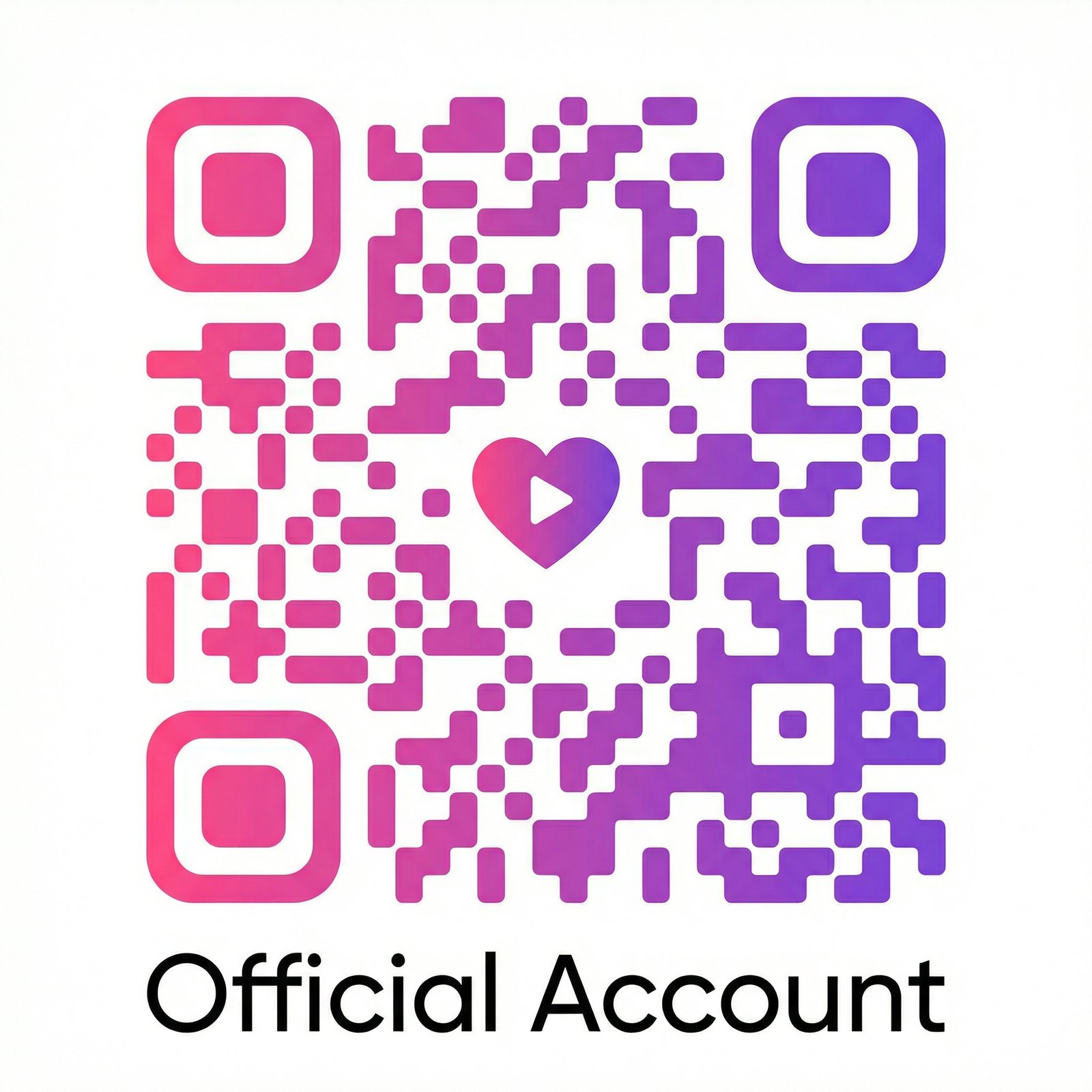 抖荫短视频公众号二维码