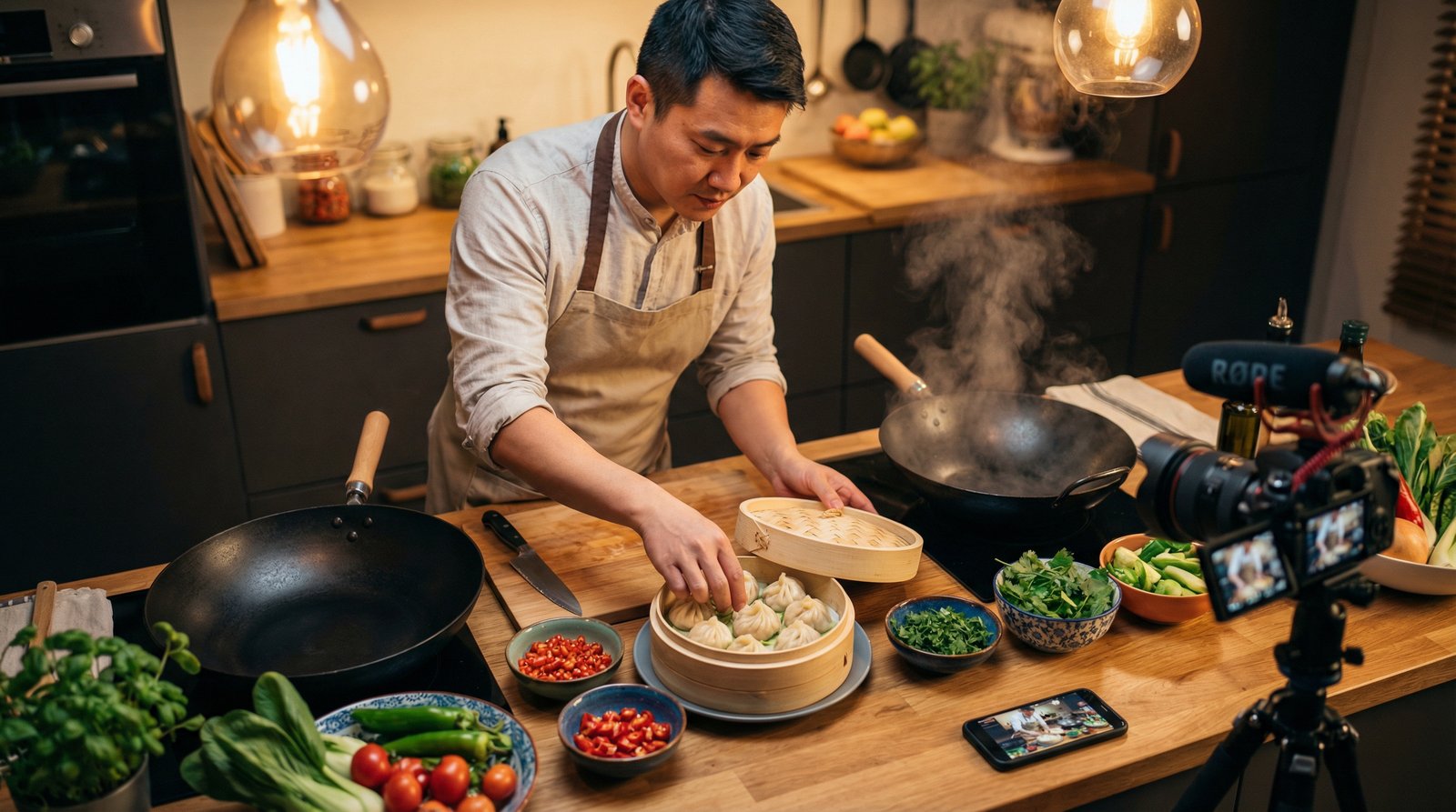 抖荫短视频美食视频教程